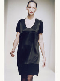 Prada Fall 1994 Velvet & Silk Mini Dress