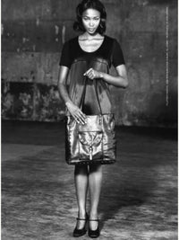 Prada Fall 1994 Velvet & Silk Mini Dress