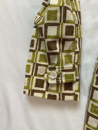 Prada Spring 1996 Tile Print Coat