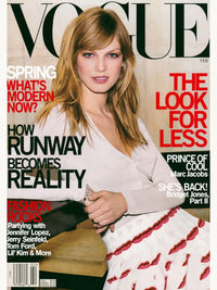 Prada Spring 2000 Red Lips Print Pleated Silk Skirt