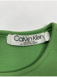 Calvin Klein Collection Fall 1988 Garden Green Cocoon Dress