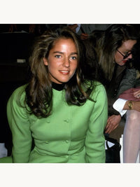 Calvin Klein Collection Fall 1988 Garden Green Cocoon Dress