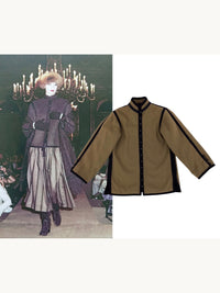Yves Saint Laurent Fall 1976 Russian Collection Camel Wool Jacket