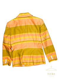 Perry Ellis Spring 1992 Striped Jacket
