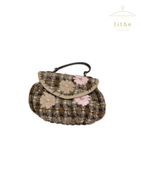 Moschino Fall 2004 Tweed Suit & Bag Ensemble