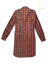 Prada Spring 2004 Plaid Shirt Dress