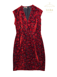 Prada Fall 2009 Floral Devoré Dress