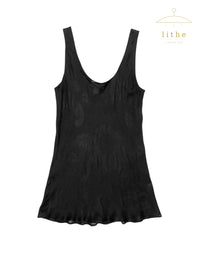 Calvin Klein Collection Spring 1994 Floral Semi-Sheer Tank