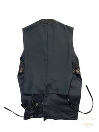 Jean Paul Gaultier Fall 1994 Zodiac Print Kimono Wrap Vest