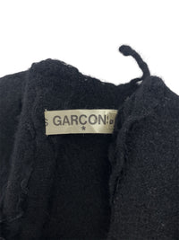 Comme des Garçons Fall 1994 'METAMORPHOSIS' Black Boiled Wool Dress