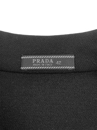 Prada Spring 1996 Black Nylon Rubber Shirt