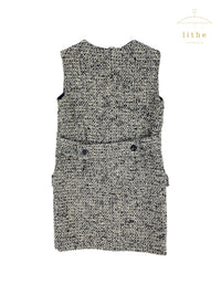 Gianni Versace Couture Fall 1995 Bouclé Tweed Shift Dress