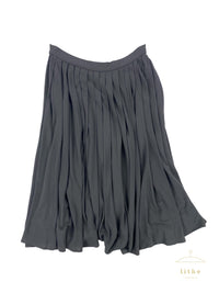 Prada Spring 2001 Pleated Viscose Skirt ASO Carrie Bradshaw