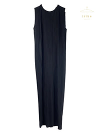 Calvin Klein Collection Fall 1994 Pleated Column Dress