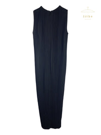 Calvin Klein Collection Fall 1994 Pleated Column Dress