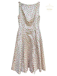 Prada Fall 1995 Floral Cocktail Dress