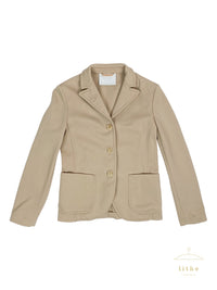 Prada Spring 1996 Tan Nylon Jacket ASO Carolyn Bessette Kennedy