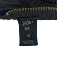 Jean Paul Gaultier Spring 1995 Organza Trim Cocktail Dress