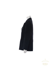 Prada Fall 1993 Black Cotton Corduroy Jacket