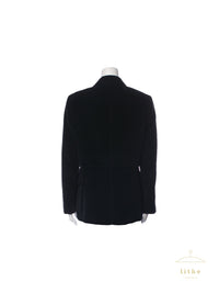 Prada Fall 1993 Black Cotton Corduroy Jacket