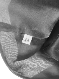 Prada Spring 1993 Sheer Silk Organza 'Saharienne' Lace Top