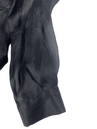 Prada Spring 1993 Sheer Silk Organza 'Saharienne' Lace Top