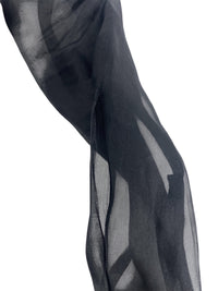 Prada Spring 1993 Sheer Silk Organza 'Saharienne' Lace Top