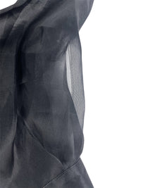 Prada Spring 1993 Sheer Silk Organza 'Saharienne' Lace Top