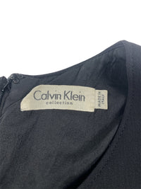 Calvin Klein Collection Fall 1997 Black Wool Jumpsuit