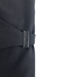 Calvin Klein Collection Fall 1997 Black Wool Jumpsuit