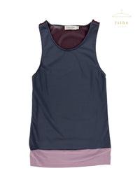 Calvin Klein Collection Spring 2001 Color Block Tank Top