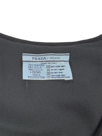 Prada Fall 1994 Velvet & Silk Mini Dress