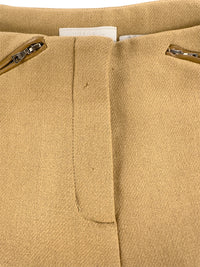 Prada Fall 1999 Camel Wool Cropped / Capri Pants