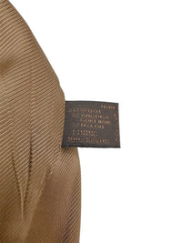 Prada Fall 1996 Brown Cream Trim Skirt