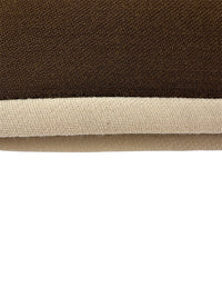 Prada Fall 1996 Brown Cream Trim Skirt