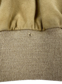Calvin Klein Collection Spring 1990 Suede Bomber Jacket