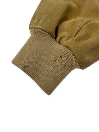 Calvin Klein Collection Spring 1990 Suede Bomber Jacket