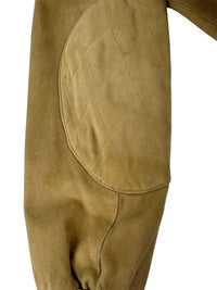 Calvin Klein Collection Spring 1990 Suede Bomber Jacket