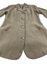 Calvin Klein Collection Spring 1993 Slouchy Linen Jacket