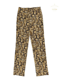 Prada Fall 1996 Retro Print Pants