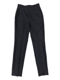 Calvin Klein Collection Fall 1996 Pinstripe Charcoal Grey Wool Suit | Vintage 1990s