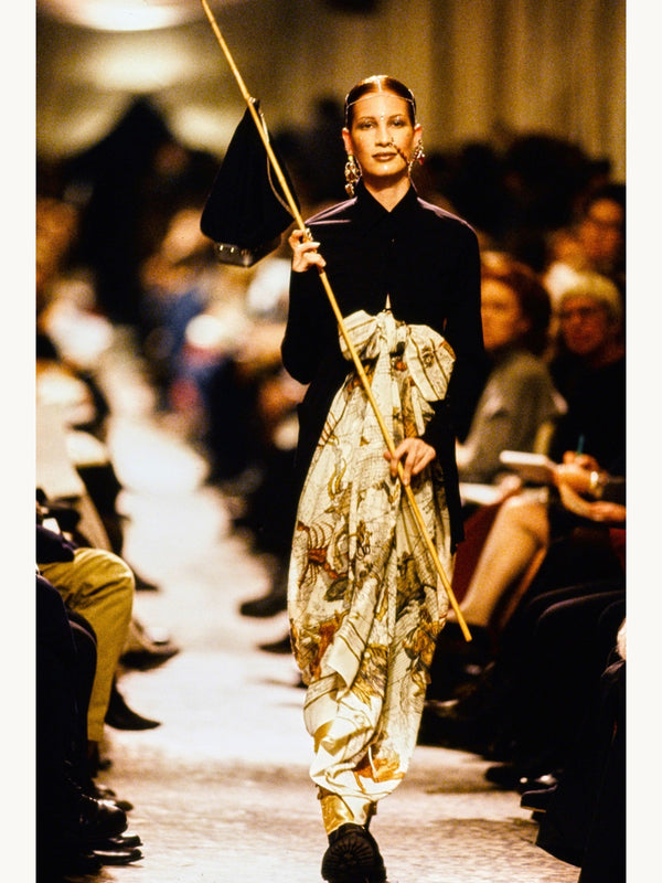 Jean Paul Gaultier Spring 1994 Mandarin Clasp Top